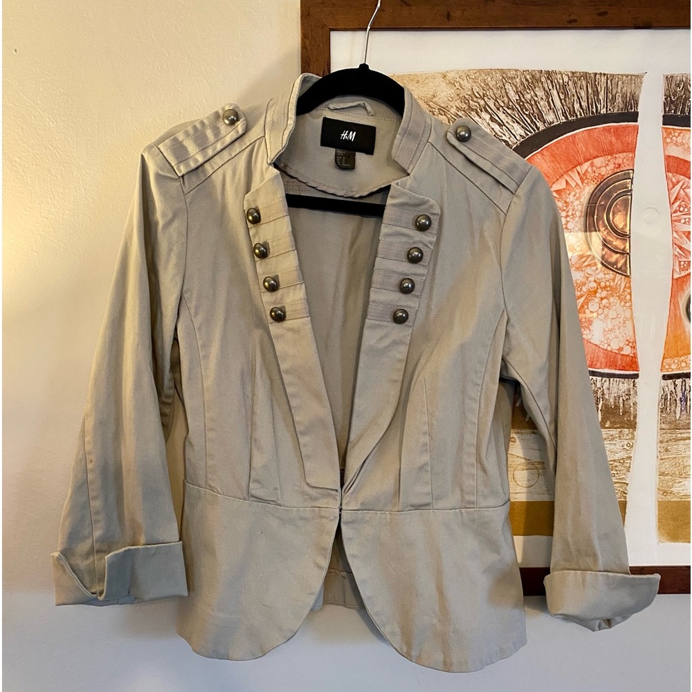 H&M khaki color blazer